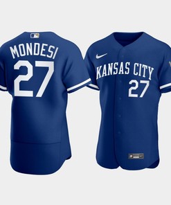 Men's Kansas City Royals Adalberto Mondesi 27 2022-23 Blue Jersey - Robokeg