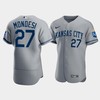 Men's Kansas City Royals Adalberto Mondesi 27 2022-23 Gray Jersey - Robokeg