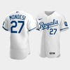Men's Kansas City Royals Adalberto Mondesi 27 2022-23 White Jersey - Robokeg