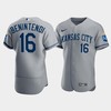 Men's Kansas City Royals Andrew Benintendi 16 2022-23 Gray Jersey - Robokeg