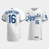 Men's Kansas City Royals Andrew Benintendi 16 2022-23 White Jersey - Robokeg