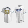 Men's Kansas City Royals Josh Staumont 63 White Home Cool Base Jersey - Robokeg
