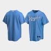 Men's Kansas City Royals Light Blue Alternate Jersey - Robokeg