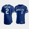 Men's Kansas City Royals Michael A. Taylor 2 2022-23 Blue Jersey - Robokeg