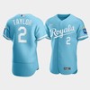 Men's Kansas City Royals Michael A. Taylor 2 2022-23 Powder Blue Jersey - Robokeg