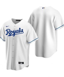 Mens Kansas City Royals Mlb Baseball Home White Jersey Gift For Royals Fans - Robokeg