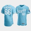 Men's Kansas City Royals Ryan O'Hearn 66 2022-23 Powder Blue Jersey - Robokeg
