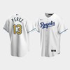 Men's Kansas City Royals Salvador Perez 13 White Home Cool Base Jersey - Robokeg