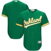 Men's Kelly Green Oakland Athletics Big & Tall Team Jersey - Robokeg