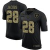 Mens Las Vegas Raiders #28 Josh Jacobs Black Camo Salute To Service Limited Stitched Nfl Jersey - Robokeg