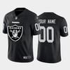 Mens Las Vegas Raiders Active Player Custom Black Team Big Logo Limited Stitched Jersey - Robokeg