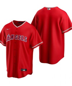 Mens Los Angeles Angels Mlb 2020 Alternate Red Jersey Gift For Phillies Fans - Robokeg