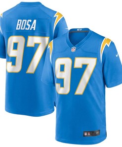 Mens Los Angeles Chargers Joey Bosa Nike Powder Blue Game Jersey - Robokeg