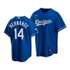 Men's Los Angeles Dodgers Enrique Hernandez 14 2020 World Series Champions Royal Alternate Jersey - Robokeg