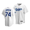 Men's Los Angeles Dodgers Kenley Jansen 74 2020 World Series Champions White Home Jersey - Robokeg