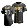 Men's Los Angeles Dodgers Mookie Betts 50 2020 World Series Champions Golden Jersey Black - Robokeg