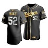 Men's Los Angeles Dodgers Pedro Baez 52 2020 World Series Champions Golden Jersey Black - Robokeg