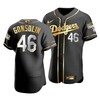 Men's Los Angeles Dodgers Tony Gonsolin 46 2020 World Series Champions Golden Jersey Black - Robokeg