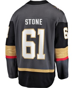 Men's Mark Stone Gray Vegas Golden Knights Home Premier Breakaway Player Jersey Jersey - Robokeg