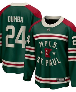 Men's Matt Dumba Green Minnesota Wild 2022 Winter Classic Breakaway Player Jersey Jersey - Robokeg
