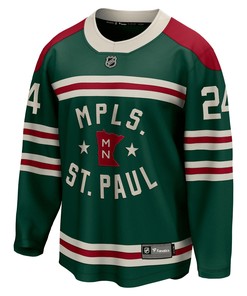 Men's Matt Dumba Green Minnesota Wild 2022 Winter Classic Breakaway Player Jersey Jersey - Robokeg