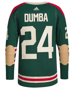 Men's Matt Dumba Green Minnesota Wild 2022 Winter Classic Player Jersey Jersey - Robokeg