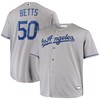 Men's Mookie Betts Gray Los Angeles Dodgers Big & Tall Player Jersey - Robokeg