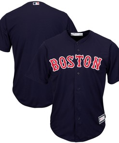 Men's Navy Boston Red Sox Big & Tall Team Jersey - Robokeg