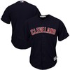 Men's Navy Cleveland Indians Alternate 2019 Cool Base Team Jersey - Robokeg