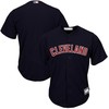 Men's Navy Cleveland Indians Big & Tall Team Jersey - Robokeg