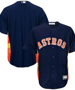 Men's Navy Houston Astros Big & Tall Team Jersey - Robokeg