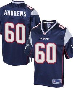 Mens New England Patriots David Andrews Nfl Pro Line Navy Team Color Jersey - Robokeg