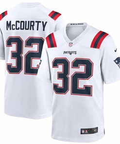 Mens New England Patriots Devin Mccourty Nike White Game Jersey - Robokeg