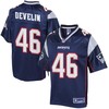 Mens New England Patriots James Develin Nfl Pro Line Navy Team Color Jersey - Robokeg