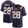Mens New England Patriots James White Nike Navy Game Jersey - Robokeg