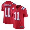 Mens New England Patriots Julian Edelman Nike Red Alternate Vapor Limited Jersey - Robokeg