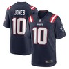 Mens New England Patriots Mac Jones Navy 2021 Nfl Draft First Round Pick Game Jersey Gift For New England Patriots Fans - Robokeg