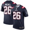 Mens New England Patriots Sony Michel Nike Navy Legend Jersey - Robokeg