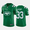 Mens New York Jets #33 Jamal Adams Green Team Big Logo Limited Stitched Jersey - Robokeg