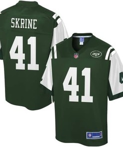 Mens New York Jets Buster Skrine Nfl Pro Line Team Color Jersey - Robokeg