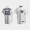 Men's New York Yankees Kyle Higashioka 66 Home White Jersey - Robokeg
