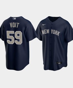 Men's New York Yankees Luke Voit Alternate Navy Jersey - Robokeg