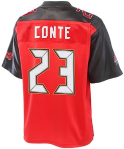 Mens Nfl Pro Line Chris Conte Red Tampa Bay Buccaneers Jersey - Robokeg
