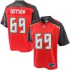 Mens Nfl Pro Line Demar Dotson Red Tampa Bay Buccaneers Jersey - Robokeg
