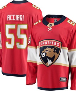 Men's Noel Acciari Red Florida Panthers Breakaway Player Jersey Jersey - Robokeg