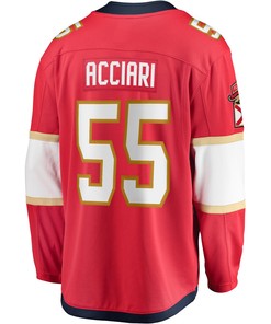 Men's Noel Acciari Red Florida Panthers Breakaway Player Jersey Jersey - Robokeg