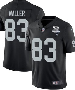 Mens Oakland Raiders #83 Darren Waller Black 2020 Inaugural Season Vapor Untouchable Limited Stitched Nfl Jersey - Robokeg