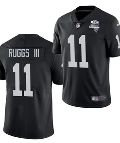 Mens Oakland Raiders Black #11 Henry Ruggs Iii 2020 Inaugural Season Vapor Limited Stitched Nfl Jersey - Robokeg
