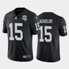 Mens Oakland Raiders Black #15 Nelson Agholor 2020 Inaugural Season Vapor Limited Stitched Nfl Jersey - Robokeg