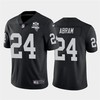 Mens Oakland Raiders Black #24 Johnathan Abram 2020 Inaugural Season Vapor Limited Stitched Nfl Jersey - Robokeg